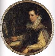 Lavinia Fontana Self portrait oil painting